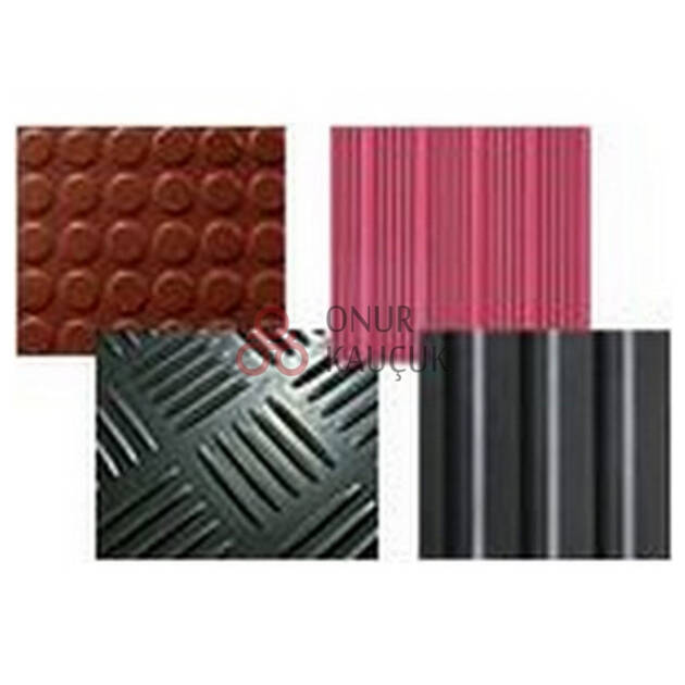 Desenli Kauçuk Levhalar